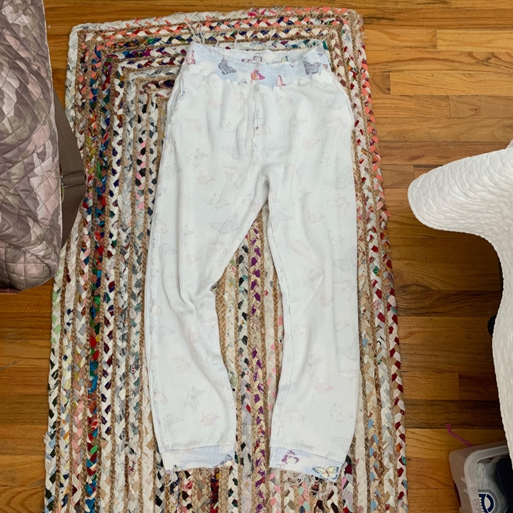 Loveshackfancy thermal sweatpants